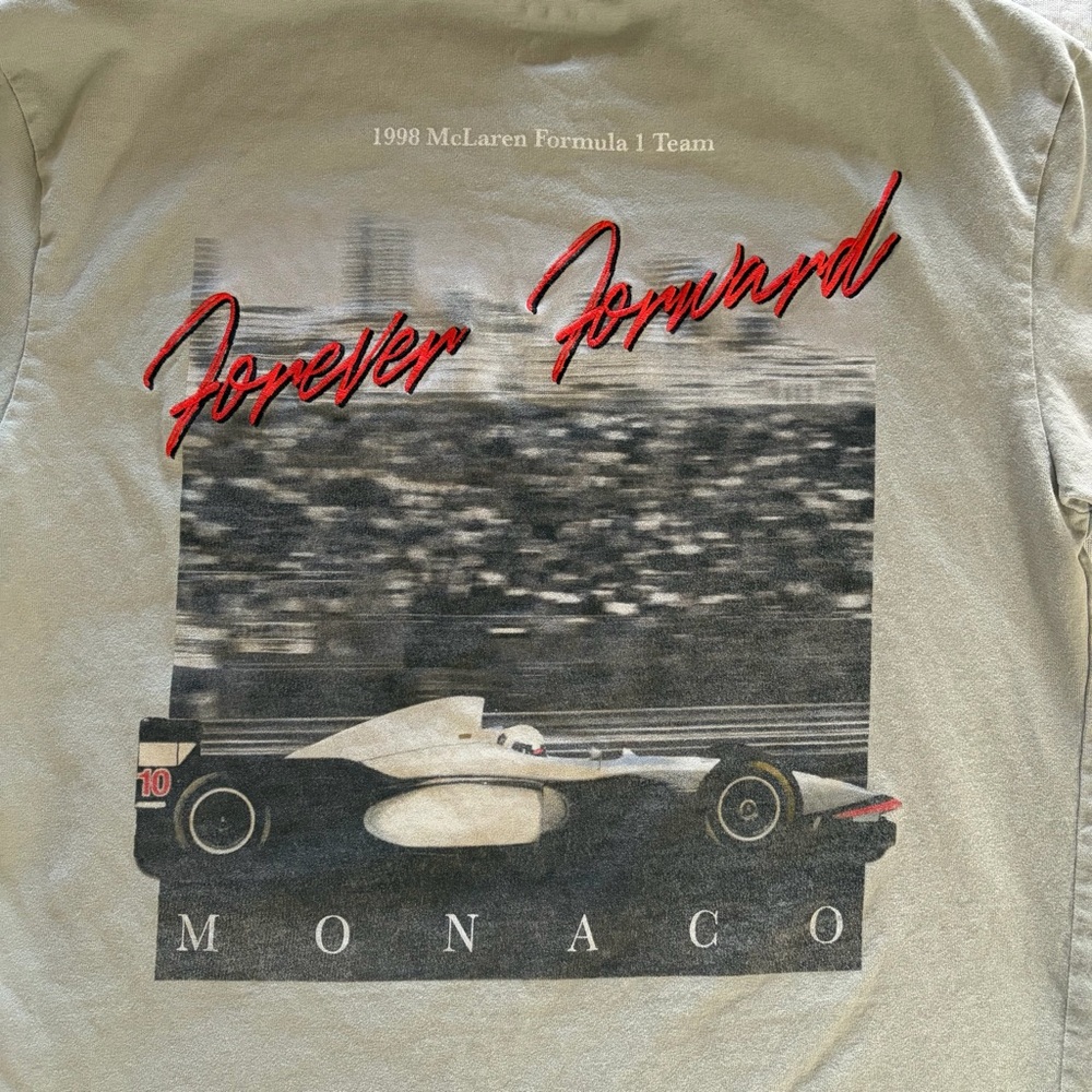 McLaren Boxy Heavyweight Tee size Men’s Extra Small - Picture 2 of 6